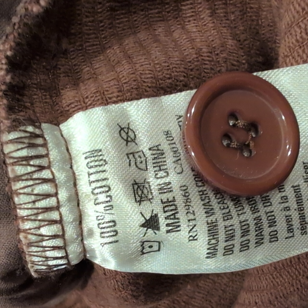 Rhythm. Corduroy Oversized Jacket Shirt Jacket - Picture 6 of 8